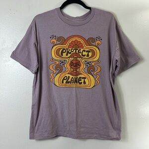 Desert dream women’s graphic T-shirt, size XL protect our planet